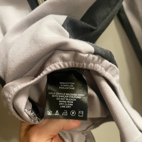 Maniere De Voir Dragon Print Bodysuit - Black and Gray - Picture 7 of 8